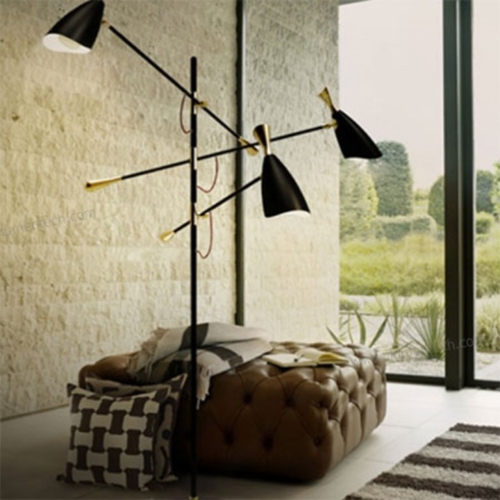 Modern 3 Led E27 bulbs Standing Lamp Classic Floor Standing Lamps For Living Room