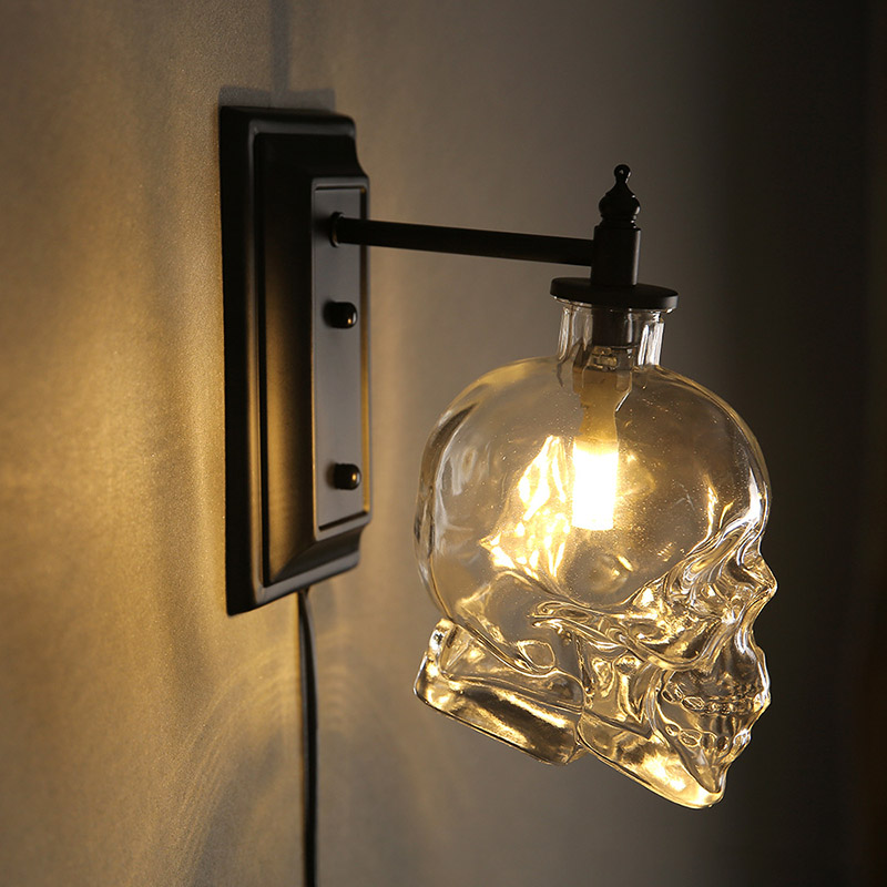 Light up Lantern Hanging Camping Kerosene Oil Lamp LED Garland String Halloween Skull Ghost Ramadan Holiday Lights Lumin