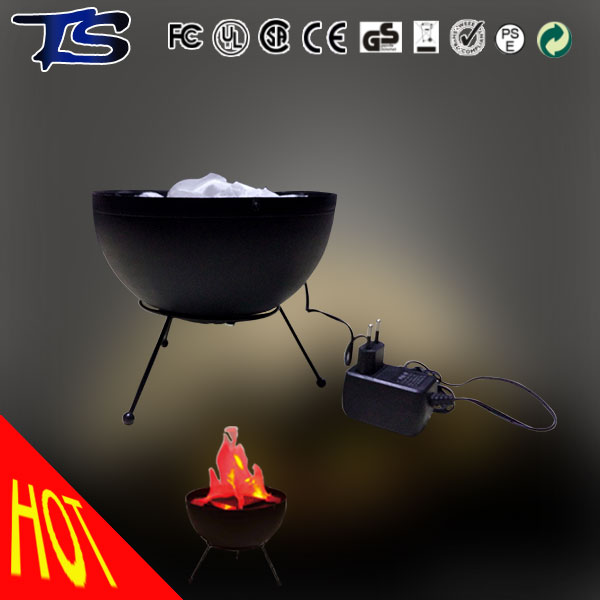 LED Silk Flame light, Fire Effect Light with three legs /fire flame light for halloween use