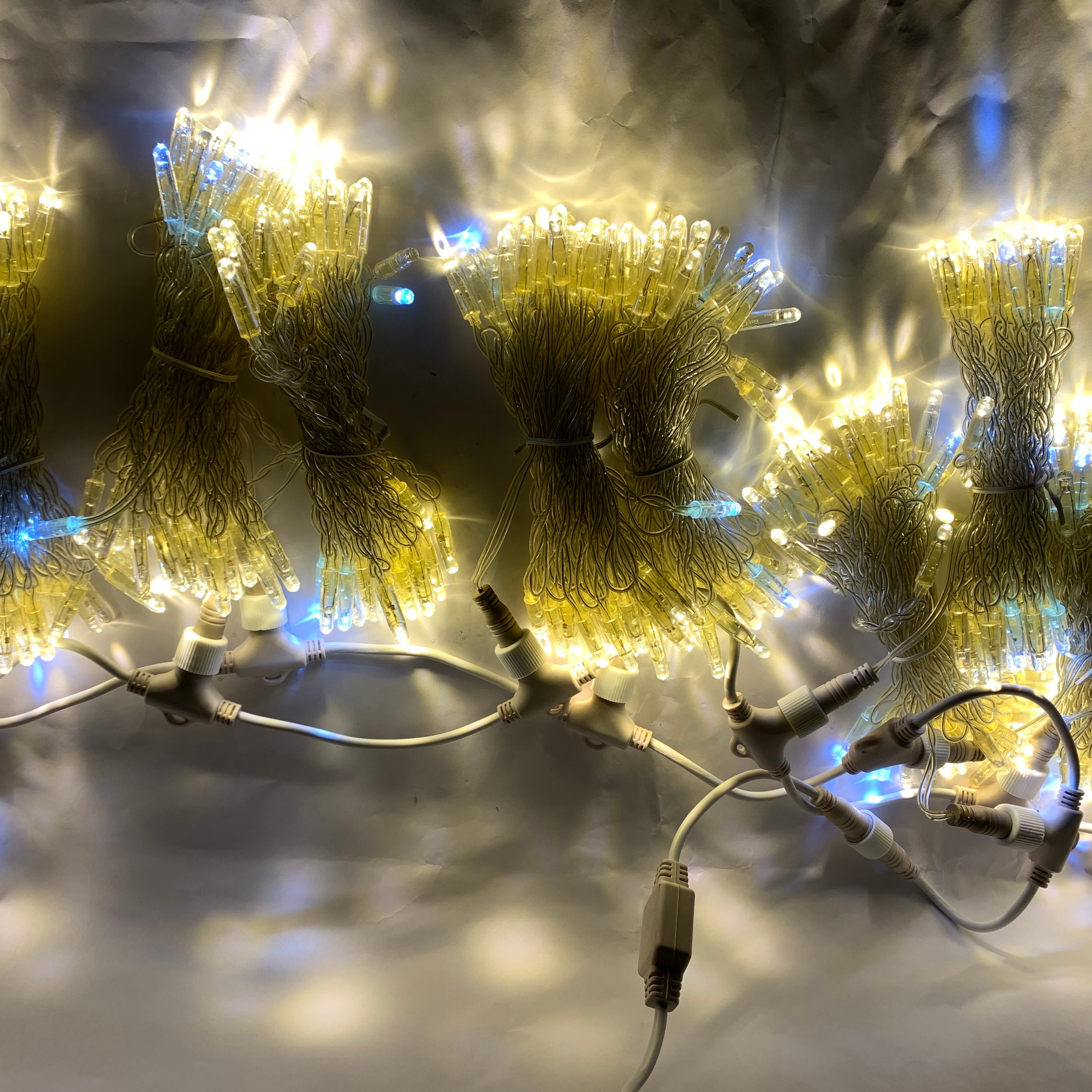 Outdoor Indoor Wire Fairy Halloween Light Curtain Multicolour Waterproof Led String Lights