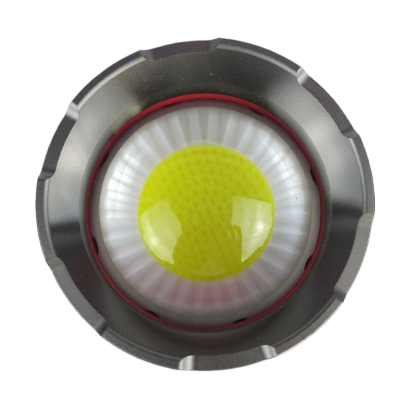Aluminium alloy rechargeable light COB flashlights high lumens 100000 torch light long range