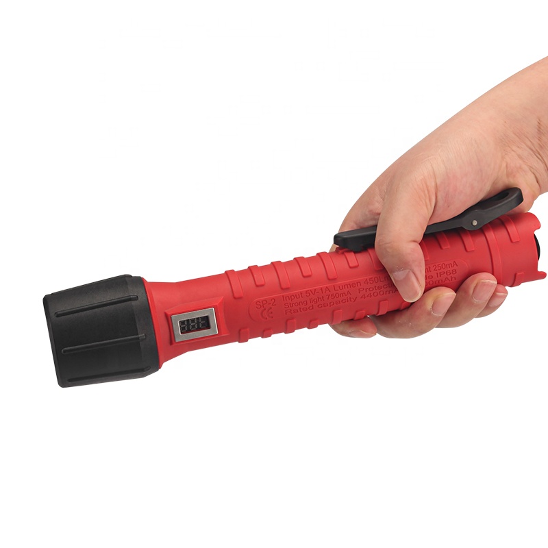 High Quality  LED Torch Light Rechargeable outdoor Flashlight Torches industry LED Flashlights