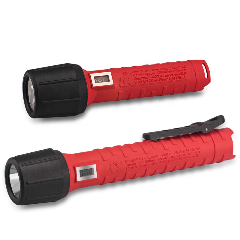 High Quality  LED Torch Light Rechargeable outdoor Flashlight Torches industry LED Flashlights