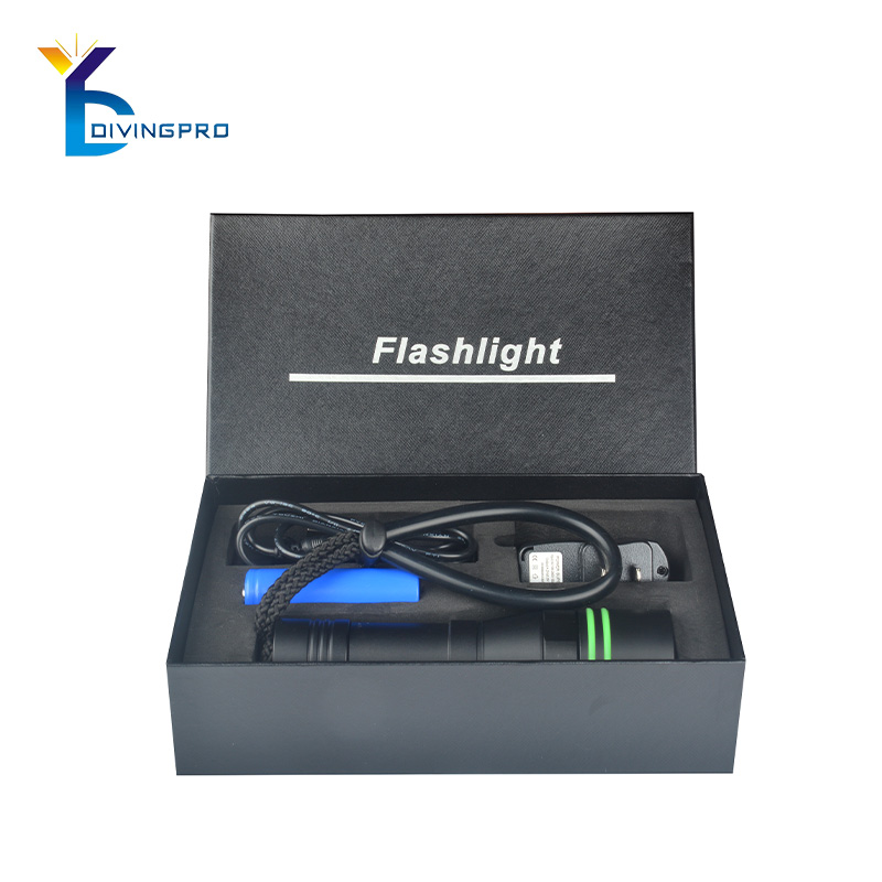 Scuba Diving Flashlight Dive Torch 1000 Lumen Waterproof Underwater LED  flashlight