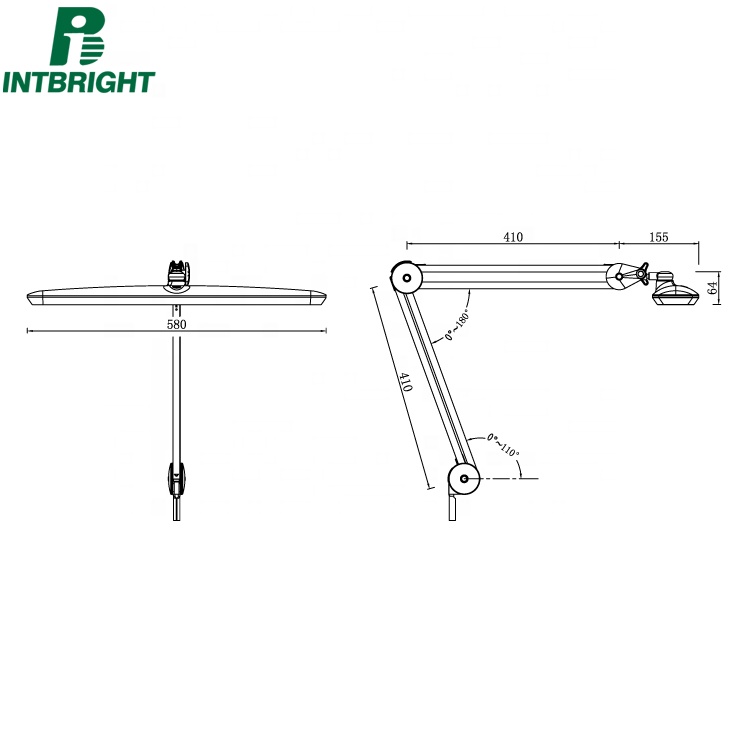 Inspection tools working lamp cosmetic instruments lash light nails beauty illuminated led lash lamp office table light