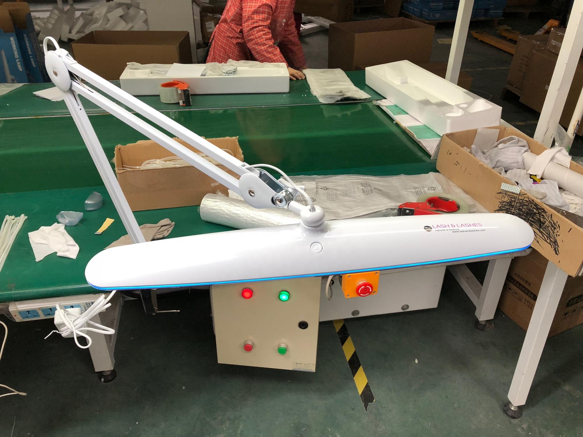 Inspection tools working lamp cosmetic instruments lash light nails beauty illuminated led lash lamp office table light