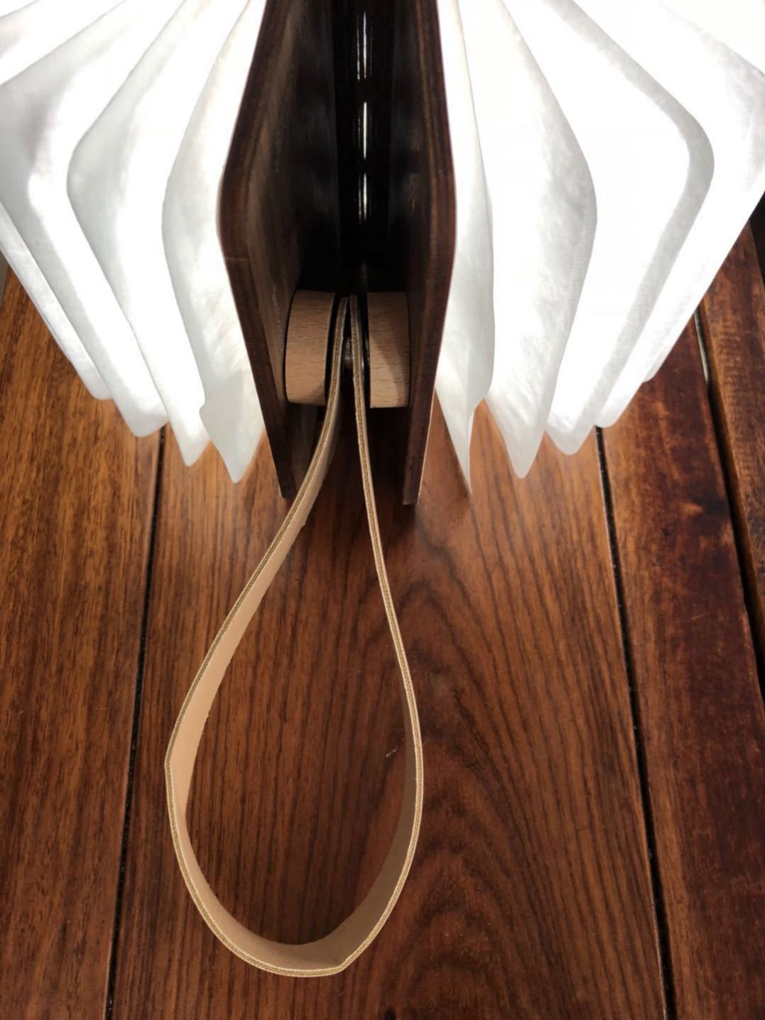    led wooden book lamp folding creative light book cartoon 3d night light