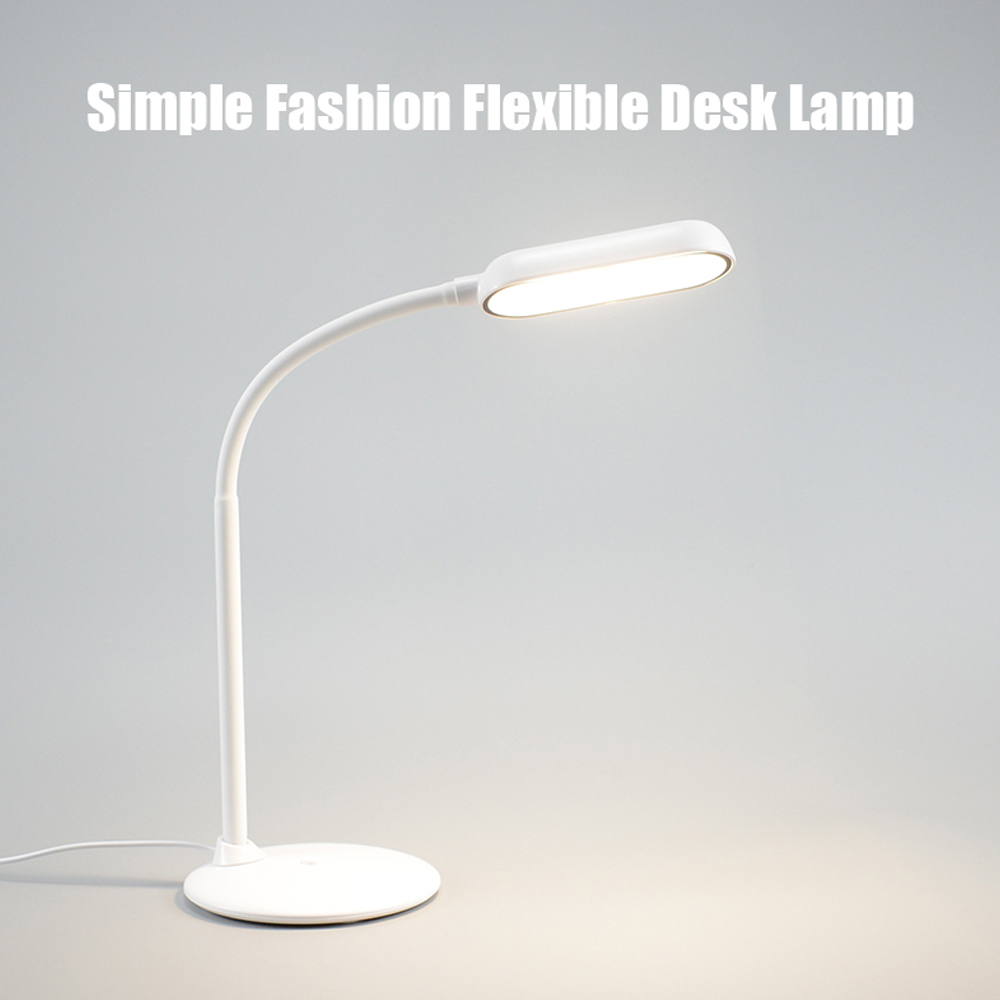 Book Reading Lamp Eye Caring Led Desk Lamp Desk Led Light Magnifier Lamp with Us Power Cable and Flexible Goose Neck 12x