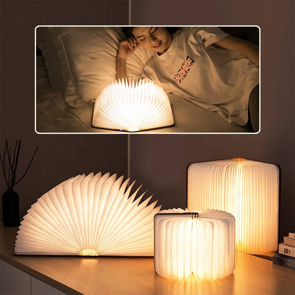  Amazing Led Foldable Book Lamp Desk Book Night Light Cute Book Reading Light