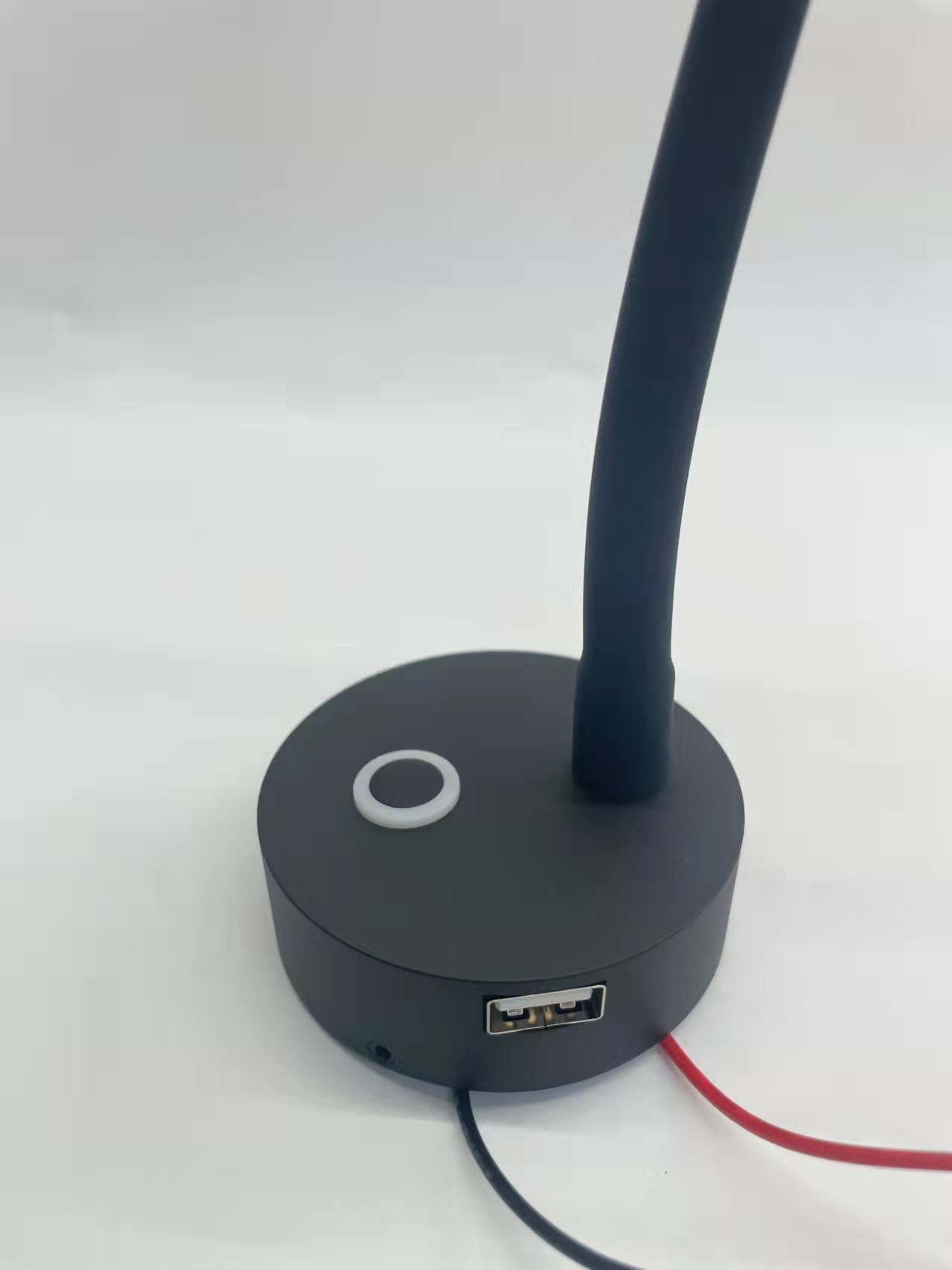 Black color Adjustable led book reading lamp with usb car usb rechargeable dimmable RV reading light Boat yacht reading 