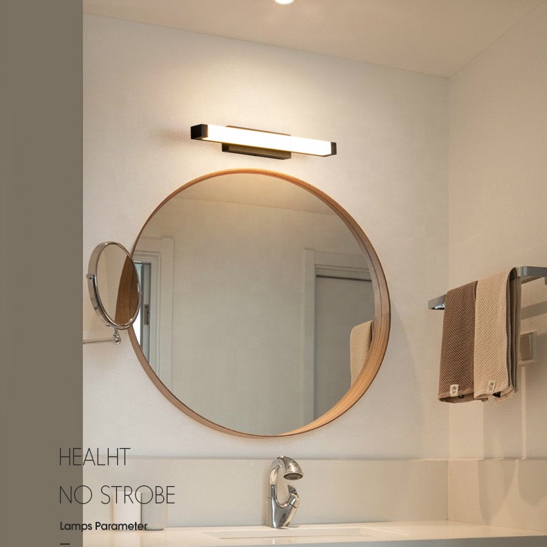 Modern LED Mirror Light 6W 12W  Indoor Long Wall Lights Bedroom Living Room bathroom wall mirror lamp