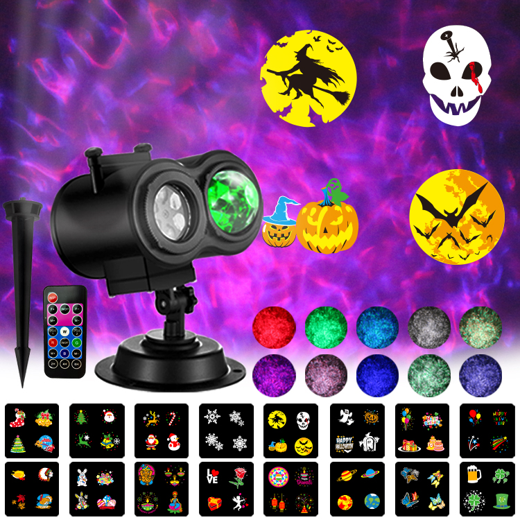 LED animation card pattern Christmas Decoration Light Outdoor Lawn Lamp Garden Light Halloween lights