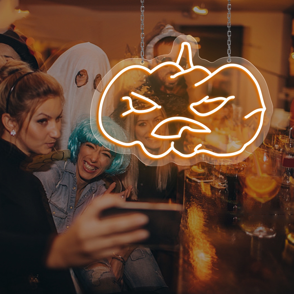 New Product Kid Advertising Halloween Decorations Led Neon Sign 
