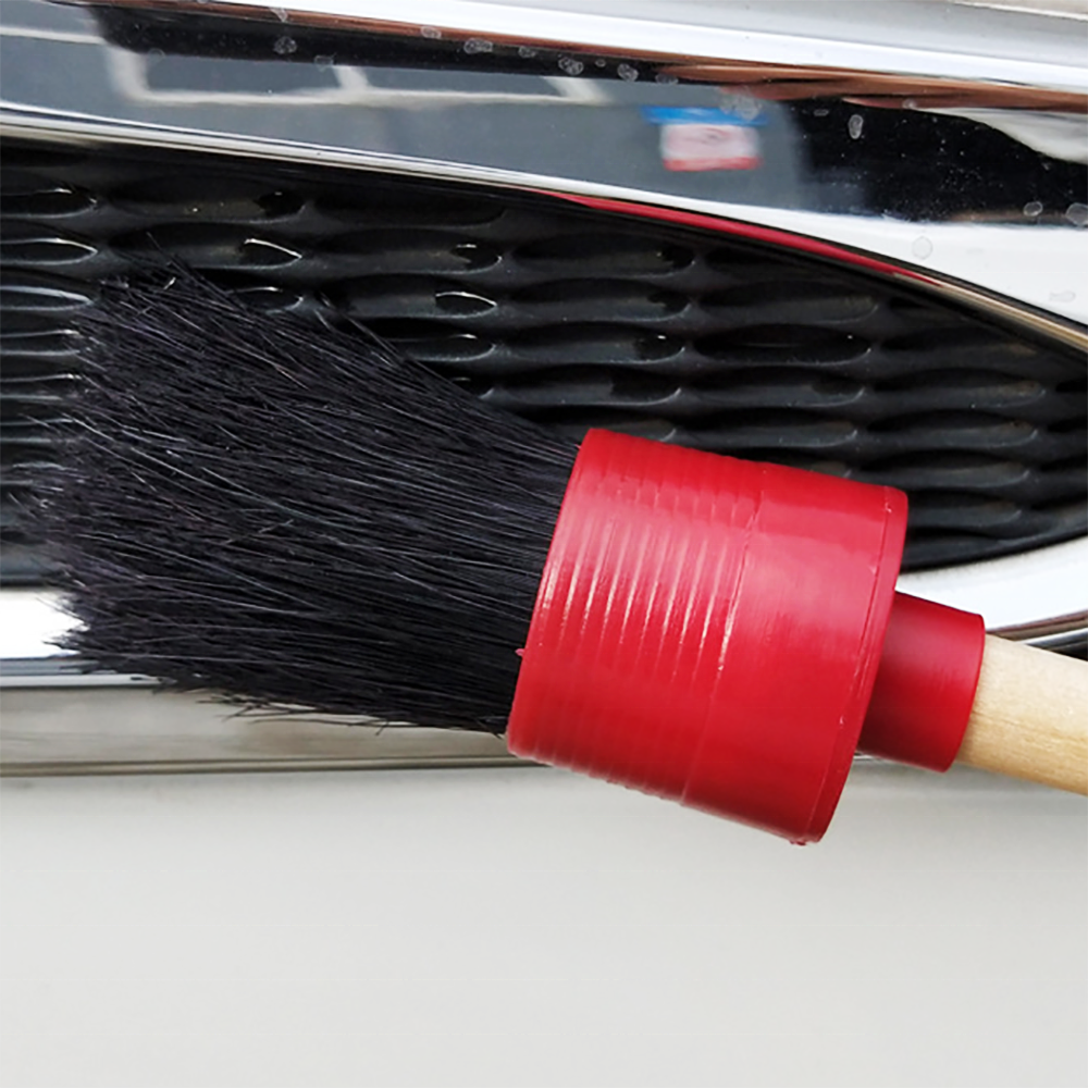 Pig Hair Material Car Air Conditioner Vent Detailing Brush Car Care Cleaning 36 Pcs/ctn  CN;JIA DFB006 Black D