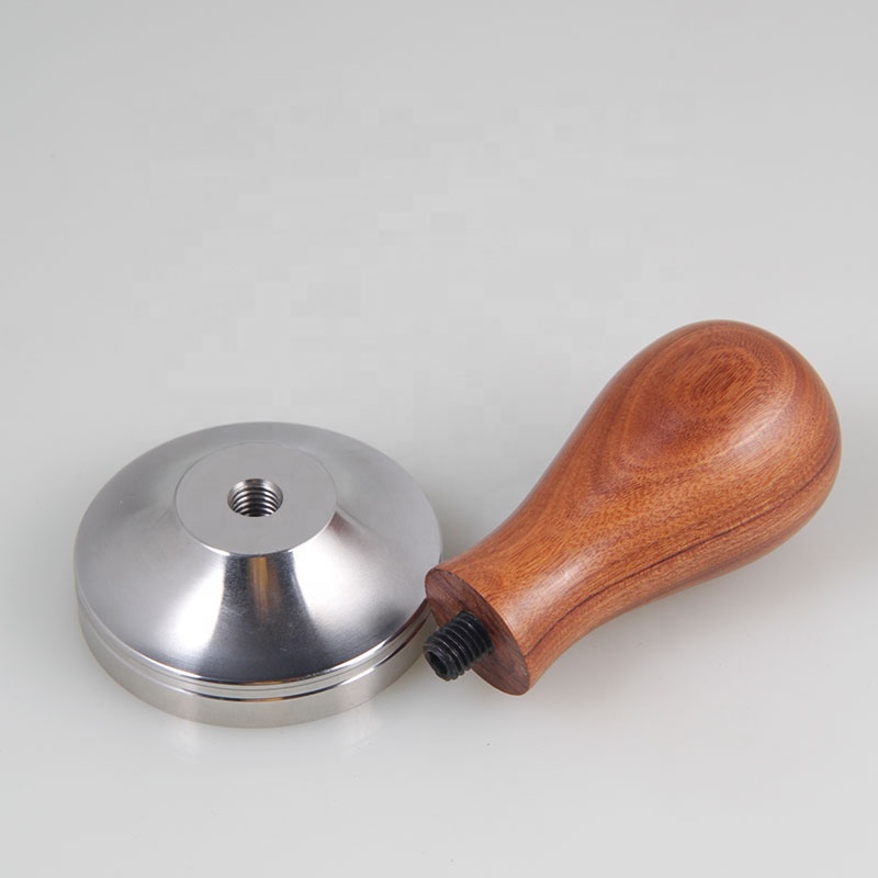 Coffee Tea & Espresso Supplies Espresso Stainless Steel Coffee Wooden Tamper, Tamper Coffee