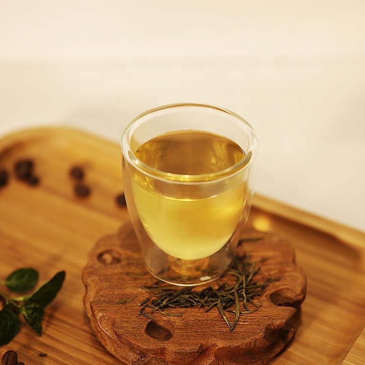 High Quality Transparent China Tea Cup Quality Double Cup Gift Set  Espresso Coffee Cup