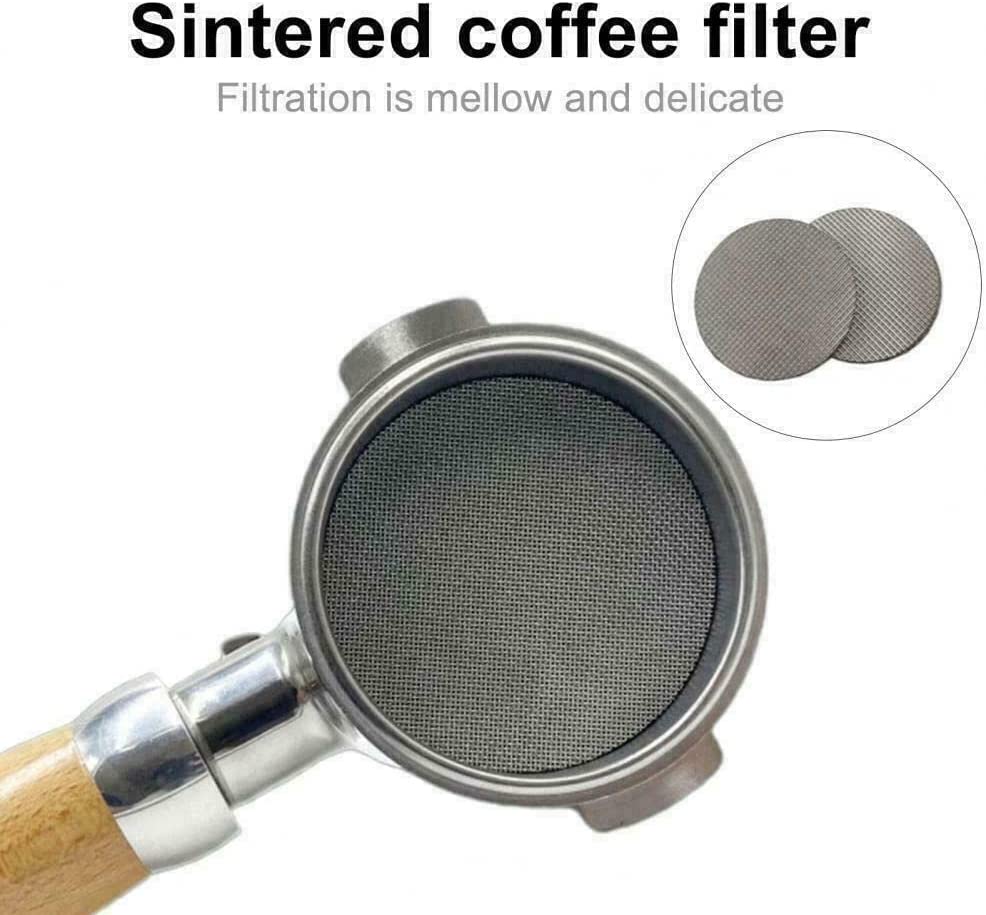 Coffee puck screen Stainless steel sintered coffee filter disc