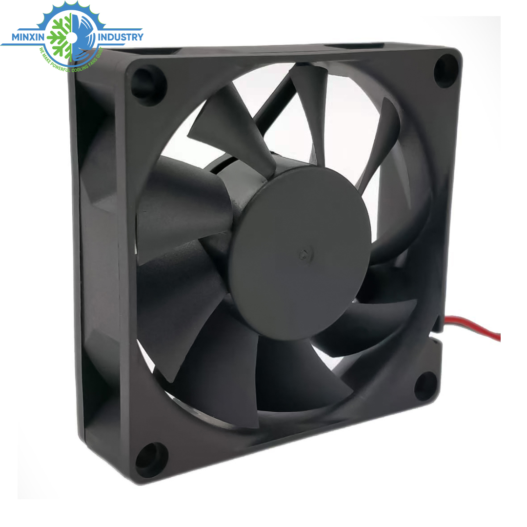 7020A 12V 24V 70mm Axial PC Cooler Fan DC Brushless Fan Used for Mosquito Killer Dishwashers 3D Printers Induction Cooke