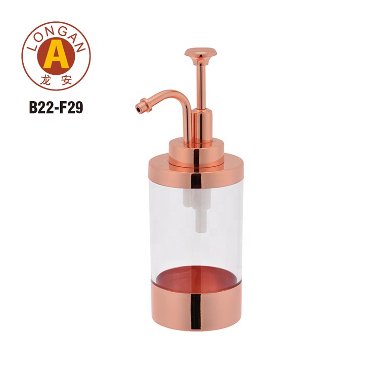   Plastic Empty Colored Lotion Dishwash Pet Liquid Soap Dispenser Acrylic Bottle For Dish Soap Liquid Wholesal