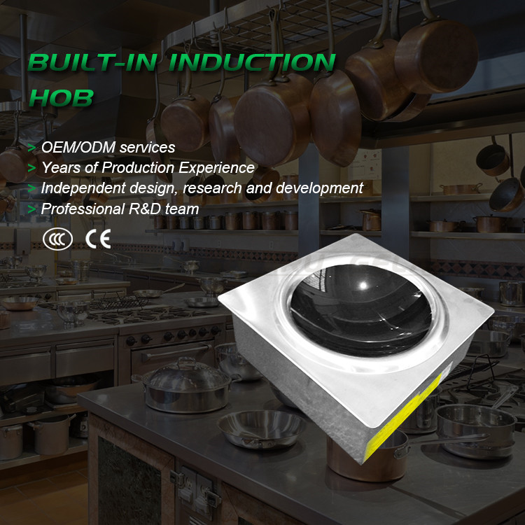 Aluminum Alloy  Kitchen Appliances Electromagnetic Built-in Cooktop Heating Machine Embedded Induction Cooker