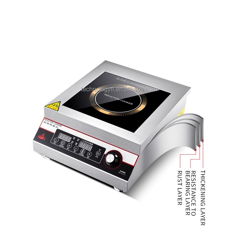 China  modern commercial portable single mini heat 220v glass electric induction cooker cooktop