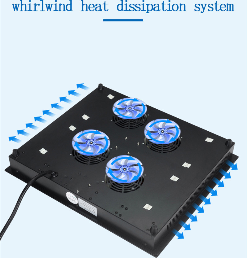 220V multifunctional 4 burner induction cooker cooktop  built in touch control induction stove