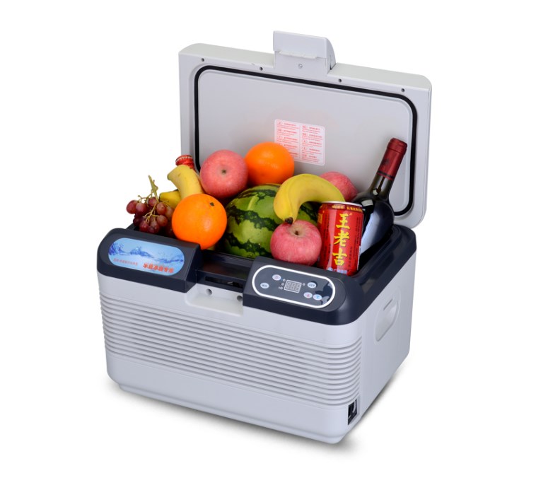 12L/15L/ 18L/40L ac/dc 12v/24v mini electronic car refrigerator without compressor for truck