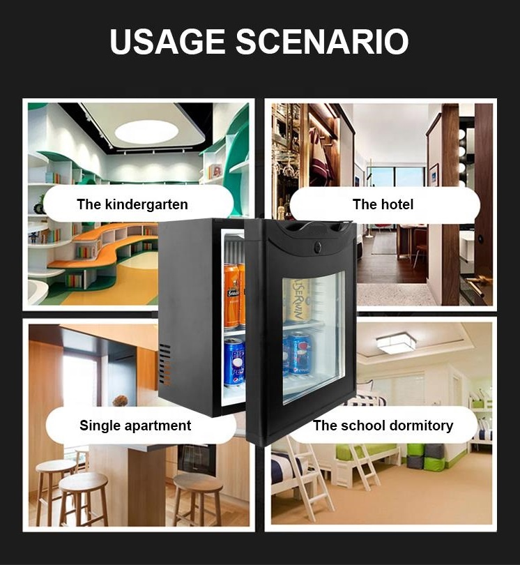 25L  direct price mini fridge refrigerator for hotel office household minibar fridge