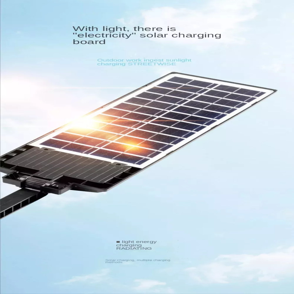 1000W Super Bright LED Solar Street Light Wireless Motion Sensor Waterproof Outdoor Garden Lamp with Remote Control