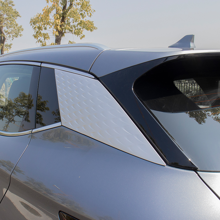 High Quality Car Exterior Decorative Accessories Rear Side Window Panel Cover C-Pillar Trim Panel For BYD ATTO 3 Yuan Pl