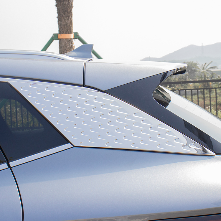 High Quality Car Exterior Decorative Accessories Rear Side Window Panel Cover C-Pillar Trim Panel For BYD ATTO 3 Yuan Pl