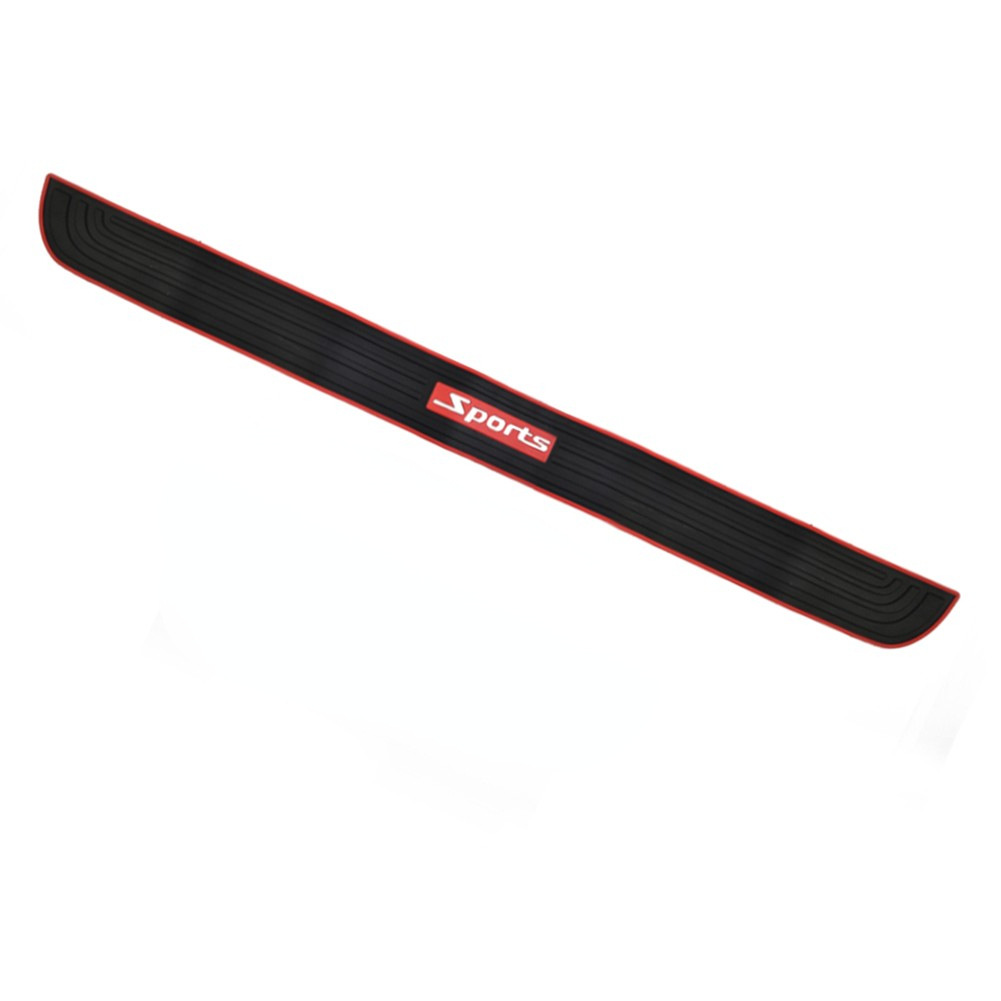 Car Rear Trunk Bumper Pvc Soft Glue Sticker Anti-Scratch Anti-Collision Protection Cover Strip Trunk Sill Guard Decal