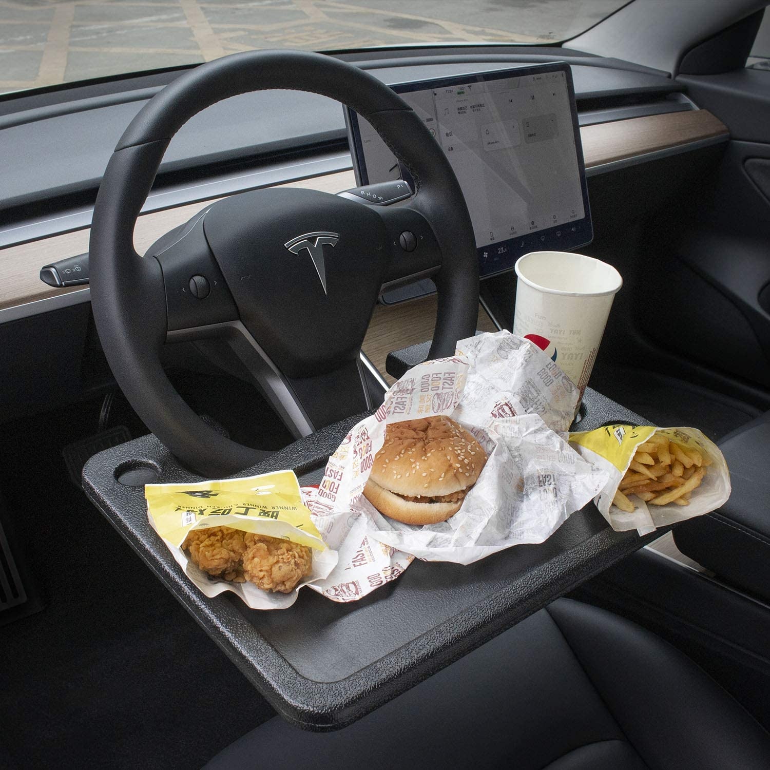 2023 Hot Selling Used Car Steering Wheel Tray for Writing Laptop Dining Food Drink Work Car Accessories