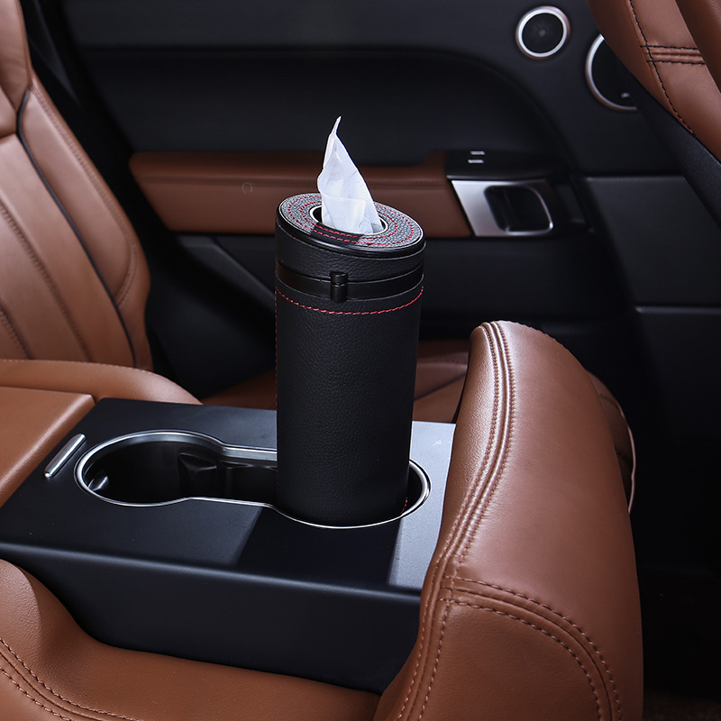 Car Accessories  Car Tissue Box Paper Extractor Sleeve Circular Napkin Holder Clip Office Cute Car Tissue Box H