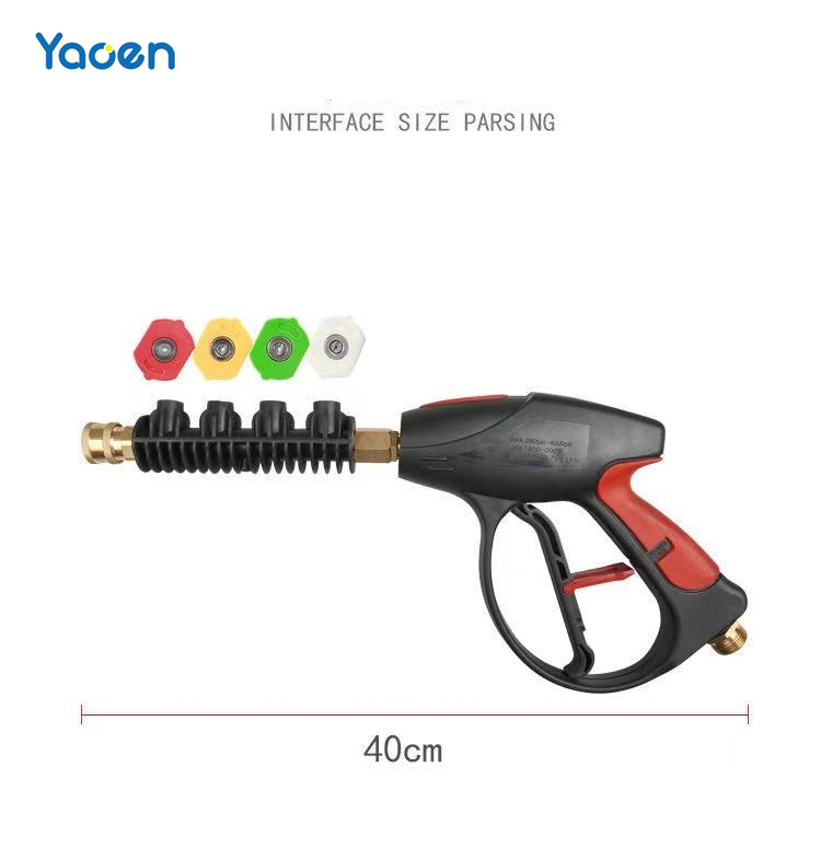 2023 Yaoen car washing spray gun high pressure washer foam cannon jet car clean water gun