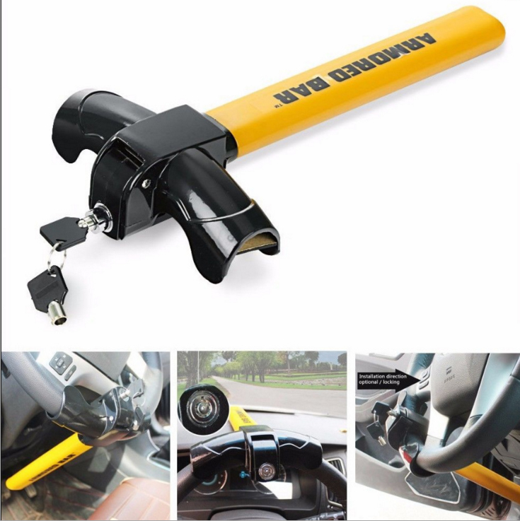 Automobile Anti Theft Adjustable Car Steering Lock