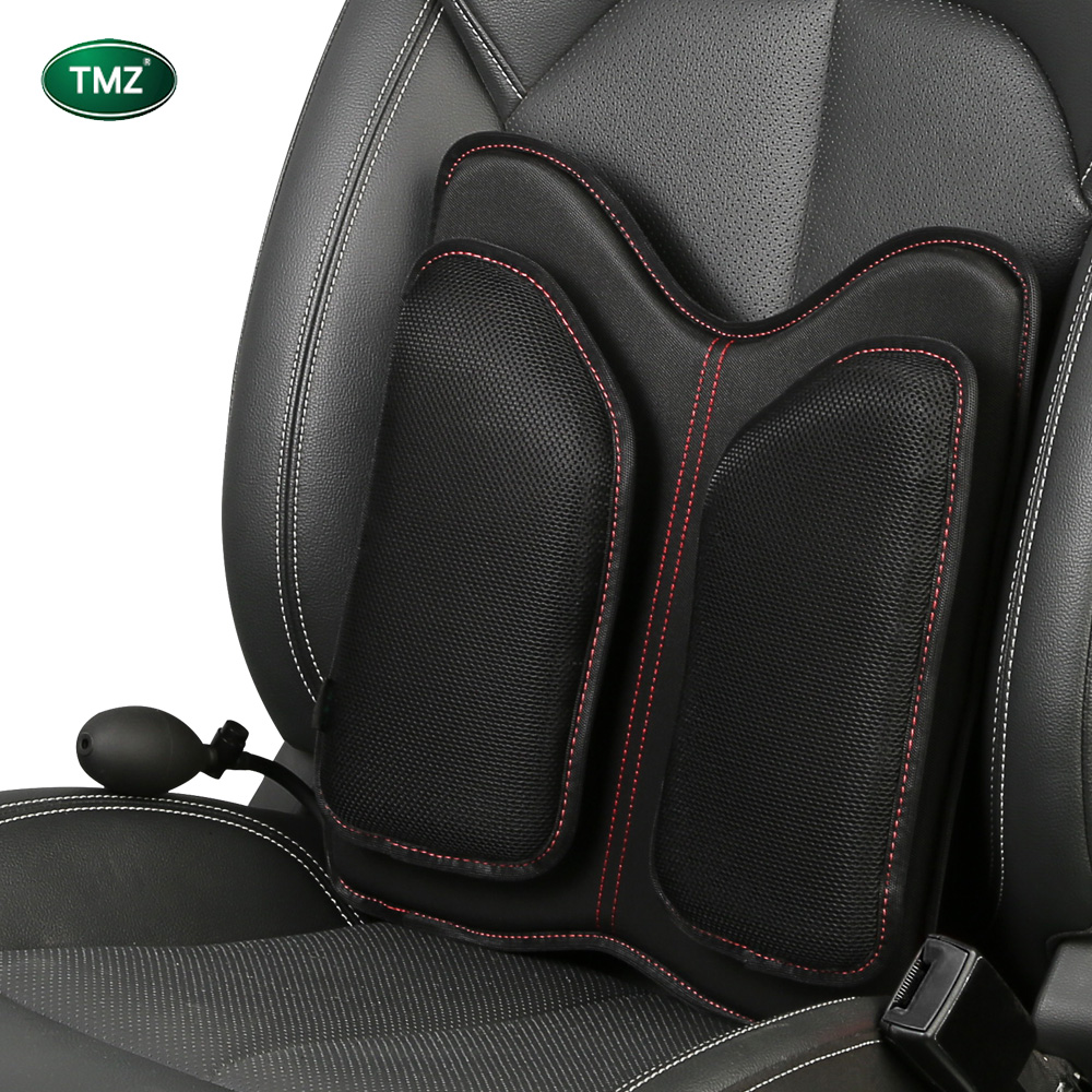 2020 High Density Car Lumbar Back Cushion Anti-Spondylodynia Elastic Memory Foam Waist Support Back Rest Car Seat Lumbar