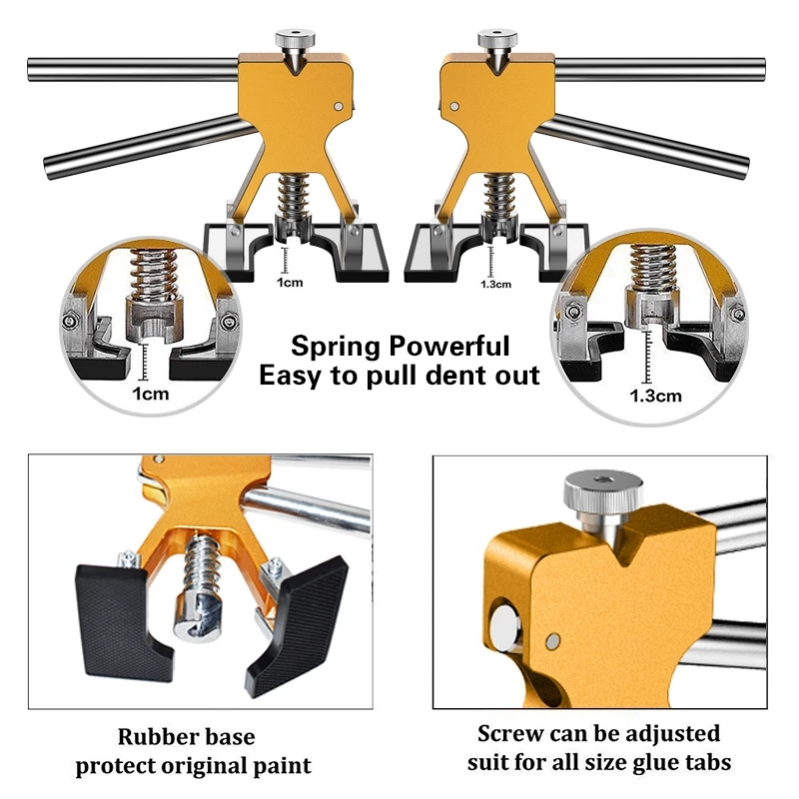 Car Dent Removal Dent Puller Auto Body Repair Tool Kits Car Body Denting Dent Remover Paintless (Withou Glue)