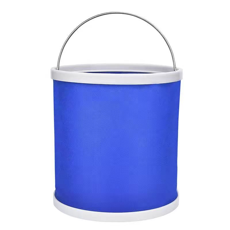 outdoor folding bucket car cleaning tools car wash bucket Oxford cloth portable bucket