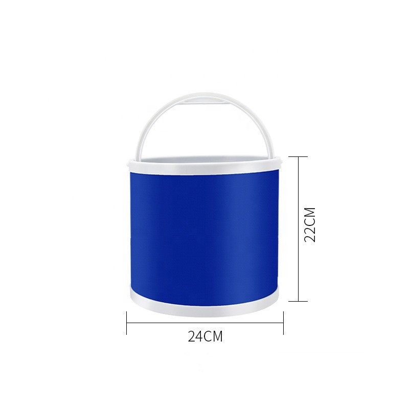 outdoor folding bucket car cleaning tools car wash bucket Oxford cloth portable bucket