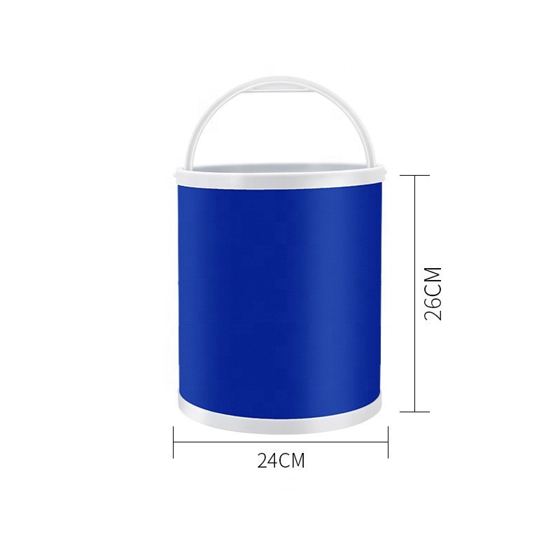 outdoor folding bucket car cleaning tools car wash bucket Oxford cloth portable bucket