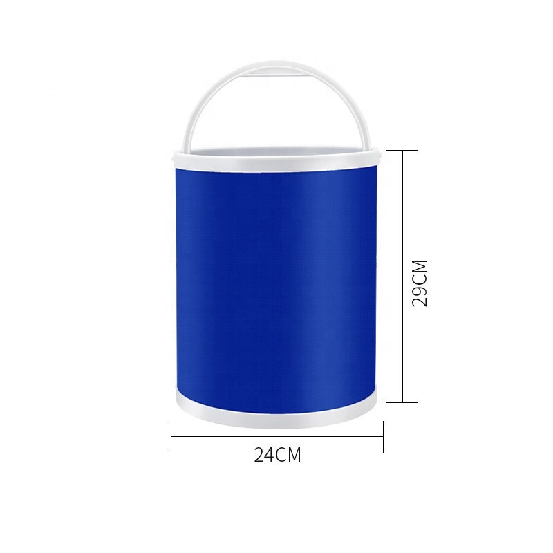 outdoor folding bucket car cleaning tools car wash bucket Oxford cloth portable bucket
