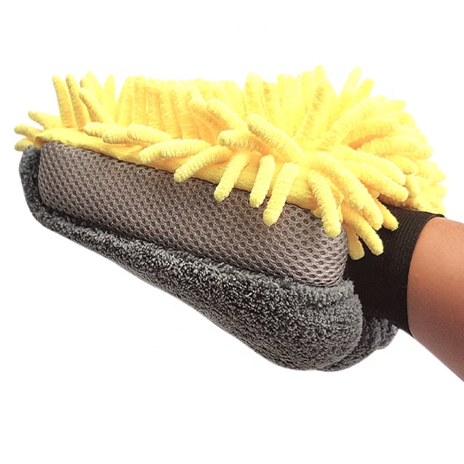 Car Cleaning Tools Glove, Mitten, Sponge, Car Cleaning Kit