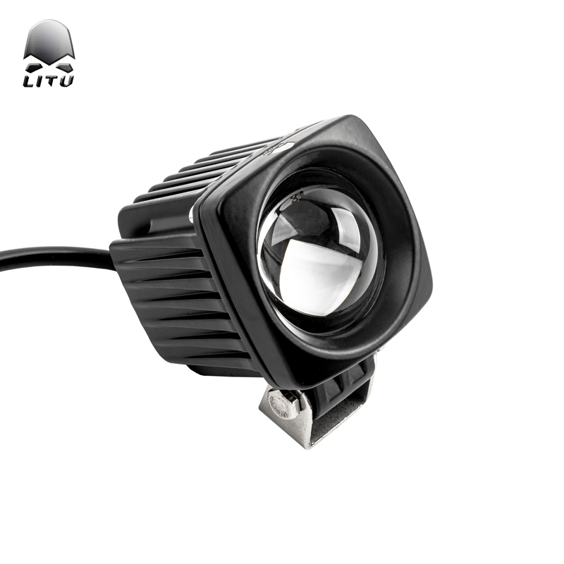 2.5 inch led spotlight motorcycle auxiliary driving lamp 30w high bright mini work light off-road car lighting system