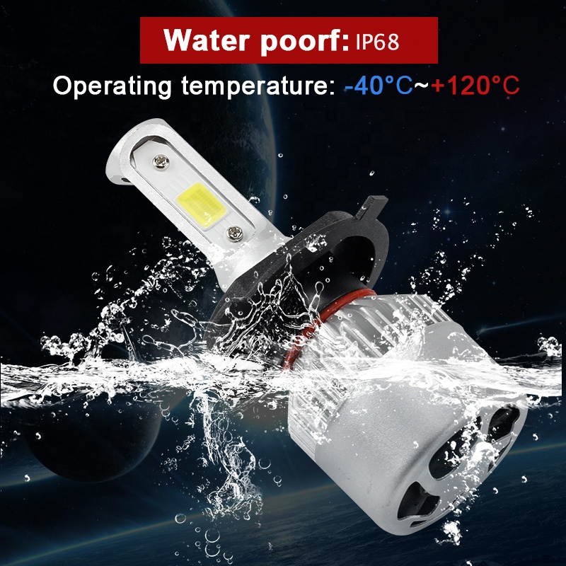 s2 led headlight automotive car bulb h7 led car light