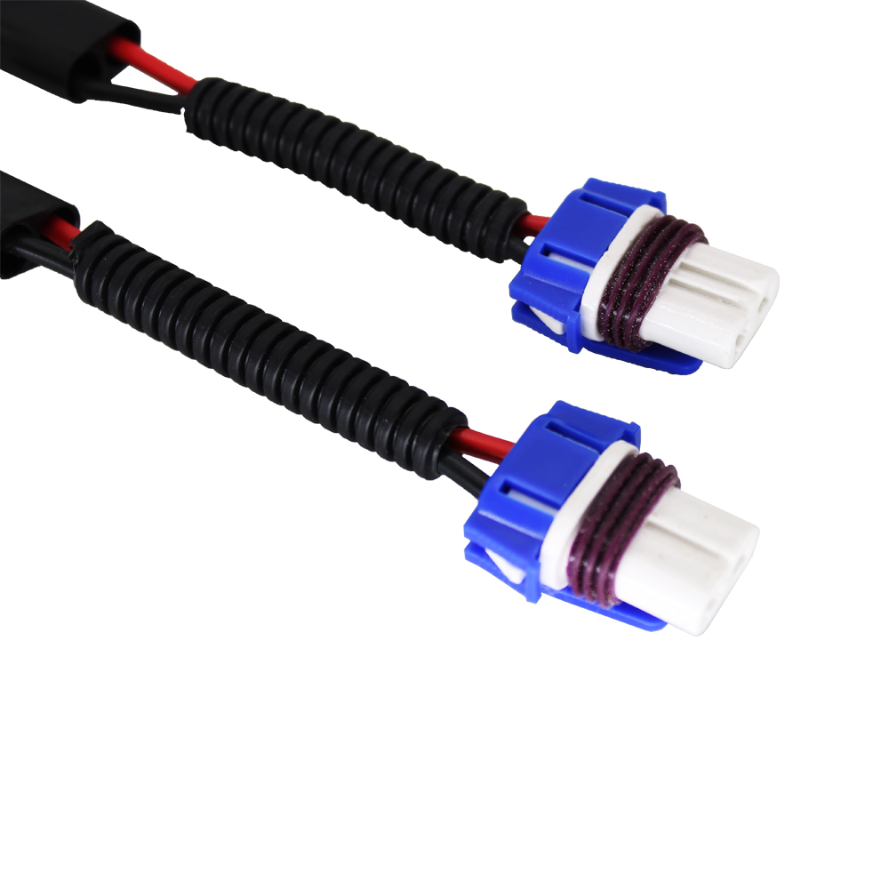 TAOCHIS 9005 HB3 9006 HB4 Ceramics Female male Wiring Harness Socket Car Connector Cable Plug for HID LED Lights