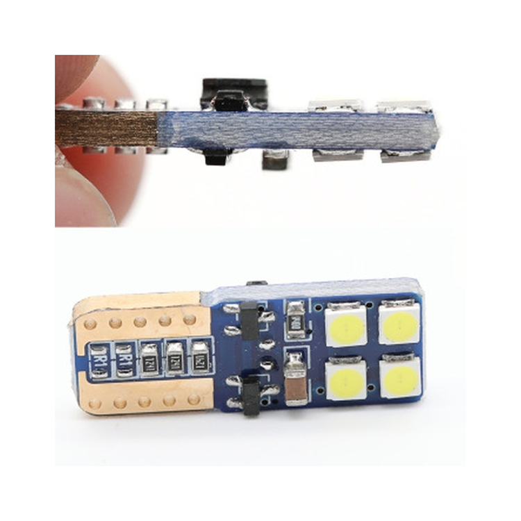 T10 8SMD 3030 high-brightness LED license plate light Newly designed 7 kinds of light colors PA