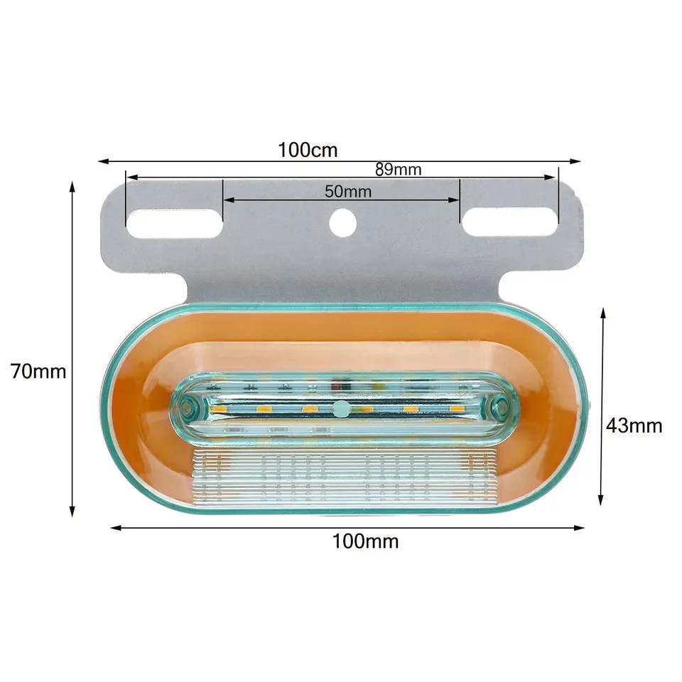   12v 24v led side marker light