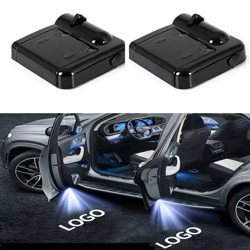 Top Sale Wireless LED Car  Emblem Projector Car Door Welcome Lights  Shadow Light  Car