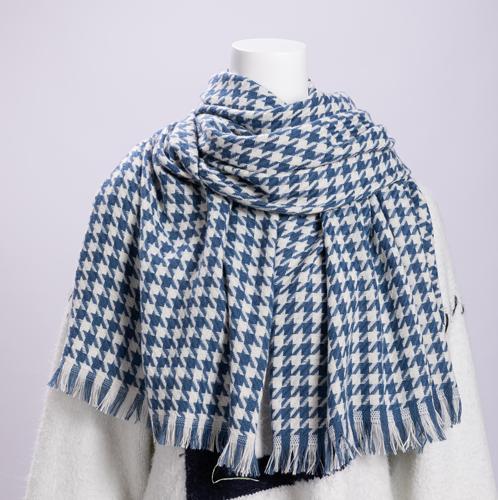 High Quality Winter Warm Scarf Soft Cotton Scarves With Tassel